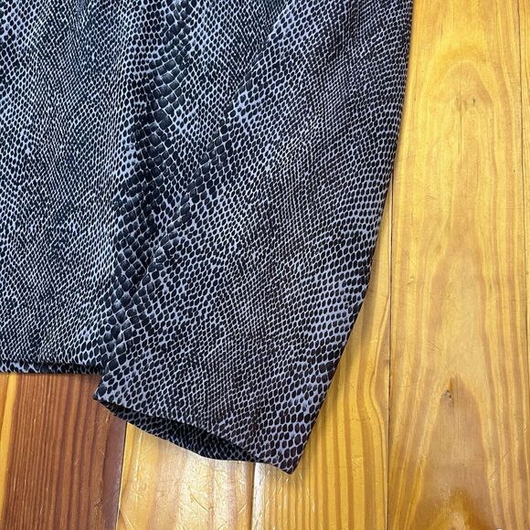 Vintage Snakeskin Print Blazer Jacket Size L Glam Rocker Mob Wife New NWT READ - Picture 16 of 16